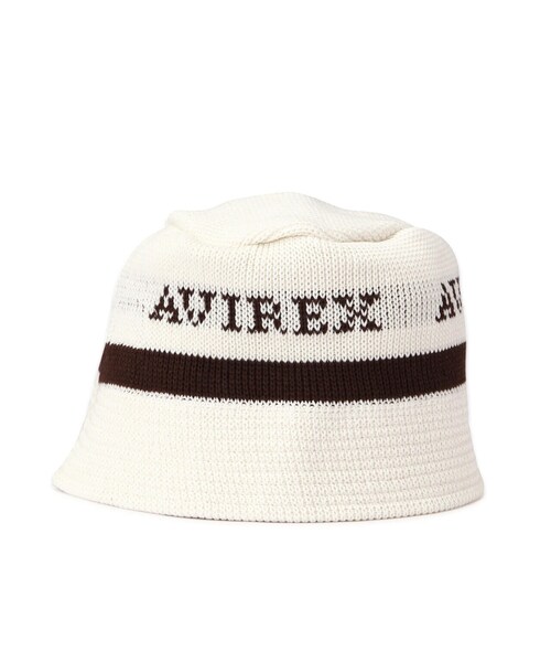 AVIREX(アヴィレックス)の「KNIT BUCKET HAT / ニット バケットハット / AVIREX / アヴィレックス(ハット・メンズ・ホワイト/ブラック・F)」の14枚目の写真