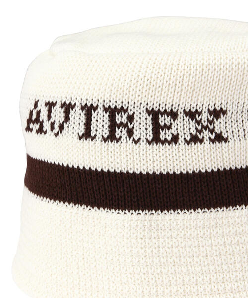 AVIREX(アヴィレックス)の「KNIT BUCKET HAT / ニット バケットハット / AVIREX / アヴィレックス(ハット・メンズ・ホワイト/ブラック・F)」の19枚目の写真