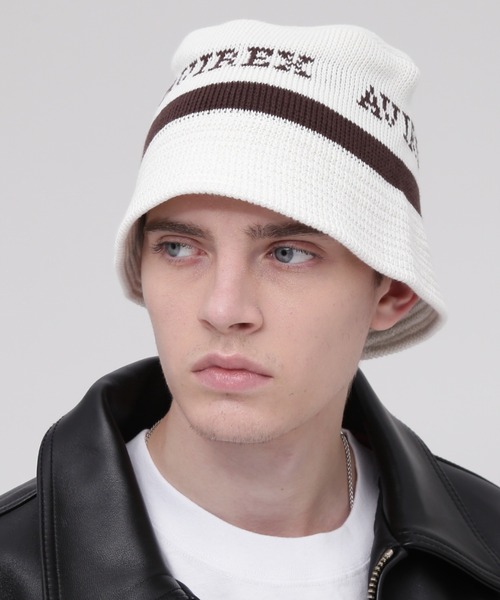 AVIREX(アヴィレックス)の「KNIT BUCKET HAT / ニット バケットハット / AVIREX / アヴィレックス(ハット・メンズ・ホワイト/ブラック・F)」の15枚目の写真