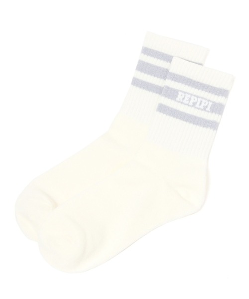 repipi armario（レピピ アルマリオ）の「カラーラメラインソックス（ソックス/靴下・キッズ・グリーン/ブラック×ホワイト/パープル/グレー/ホワイト×ブラック/ピンク・FREE）」の15枚目の写真