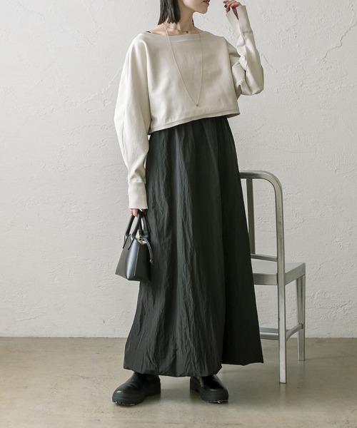 mystic（ミスティック）の「バルーンワンピースセット（ワンピース・レディース・アイボリー/ブラック/ベージュ・1/2）」の14枚目の写真