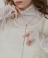ad thie（アドティエ）の「ギャザーデザイン ハイネックシアートップス（Tシャツ/カットソー・FREE）」