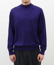 EDIFICE | 《再入荷》ウール/シルク/カシミア MIX クリスタル モックネックニット(ニット/セーター)