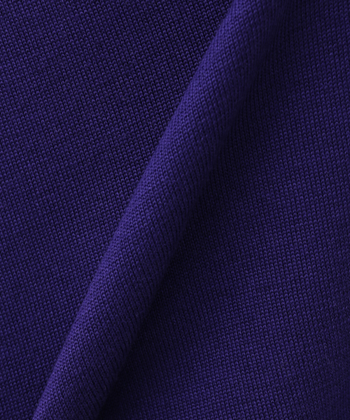 EDIFICE（エディフィス）の「《再入荷》ウール/シルク/カシミア MIX クリスタル モックネックニット（ニット/セーター・メンズ・パープル/チャコールグレー/ブラック/アイボリー・SMALL/MEDIUM/LARGE）」の18枚目の写真