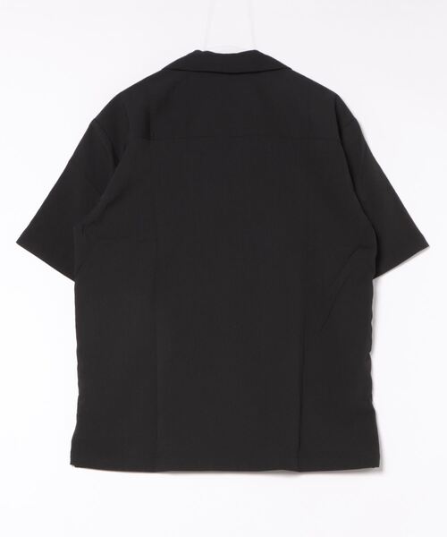 UNION STATION（ユニオンステーション）の「楊柳カチオン半袖開襟シャツ（シャツ/ブラウス・メンズ・ブラウン/グリーン/ベージュ/ブラック・M/L/LL）」の7枚目の写真