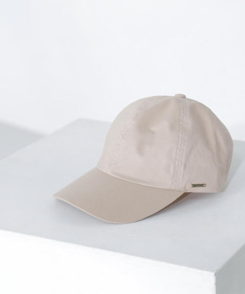 NATURAL BEAUTY BASIC(ナチュラルビューティーベーシック)の「◇ベーシックツイルキャップ(キャップ・レディース・オフホワイト/ベージュ・FREE)」の4枚目の写真