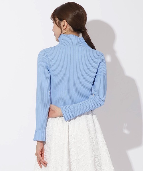 【セール】リブジッパーカーディガン（カーディガン/ボレロ）｜And Couture（アンドクチュール）