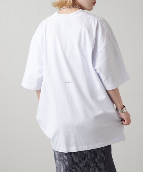 Lui's（ルイス）の「【SUPERTHANKS】TYVM T-shirt 刺繍＆バック