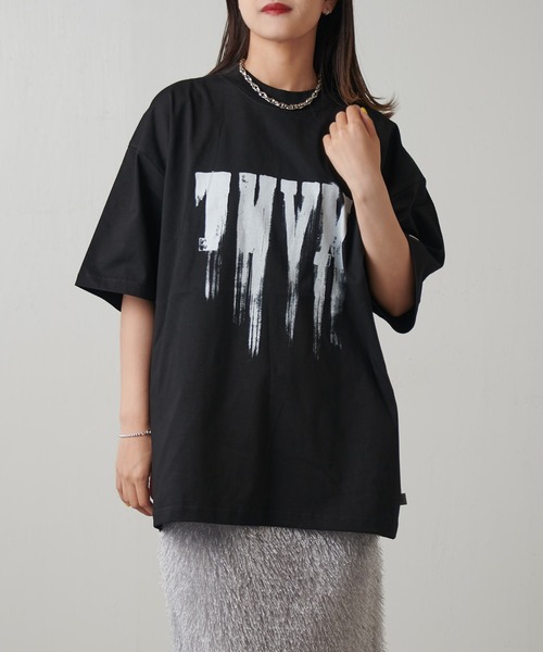 国内未発売♡ LVステンシルシグネチャーTシャツ Lui's（ルイス）の「【SUPERTHANKS】TYVM T-shirt 刺繍＆バック