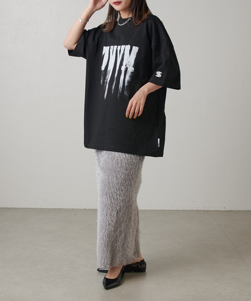 Lui's（ルイス）の「【SUPERTHANKS】TYVM T-shirt 刺繍＆バック