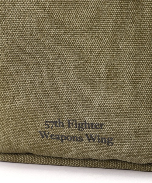 AVIREX(アヴィレックス)の「STENCIL SOULDER BAG/ステンシルショルダーバッグ(ショルダーバッグ・レディース・オリーブ・FREE)」の12枚目の写真