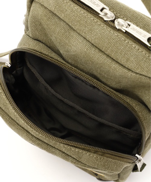 AVIREX(アヴィレックス)の「STENCIL SOULDER BAG/ステンシルショルダーバッグ(ショルダーバッグ・レディース・オリーブ・FREE)」の15枚目の写真