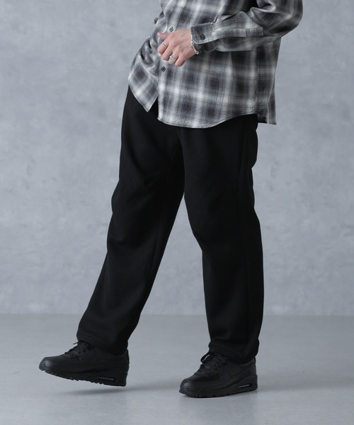NANO universe（ナノユニバース）の「サマーワッフルイージーパンツ（その他パンツ・メンズ・グレー/ブラック・S/M/L）」の5枚目の写真