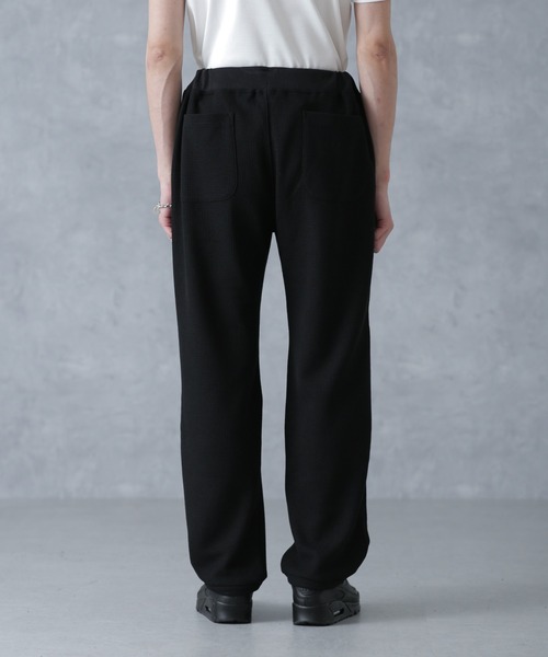 NANO universe（ナノユニバース）の「サマーワッフルイージーパンツ（その他パンツ・メンズ・グレー/ブラック・S/M/L）」の19枚目の写真