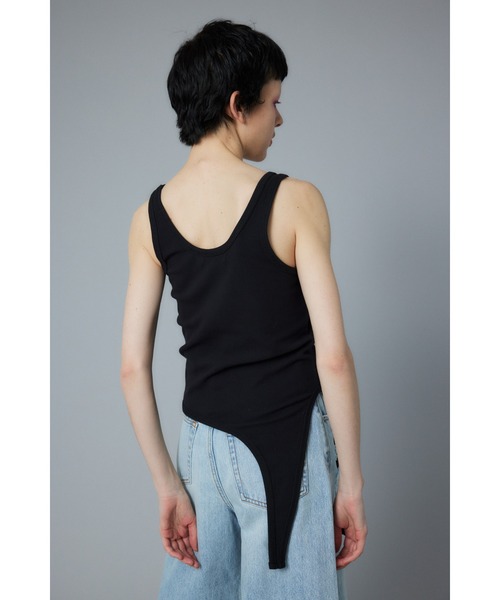 タンクトップ ノースリーブ Sheer asymmetry tank　シアーアシンメトリータンク レディース セール】Sheer asymmetry tank シアーアシンメトリータンク