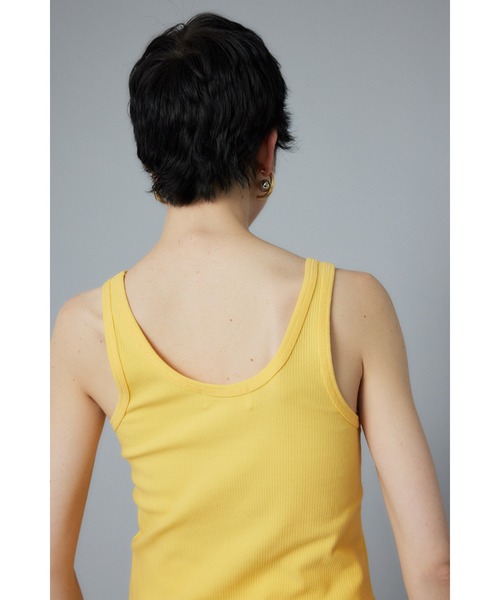 セール】Sheer asymmetry tank シアーアシンメトリータンク