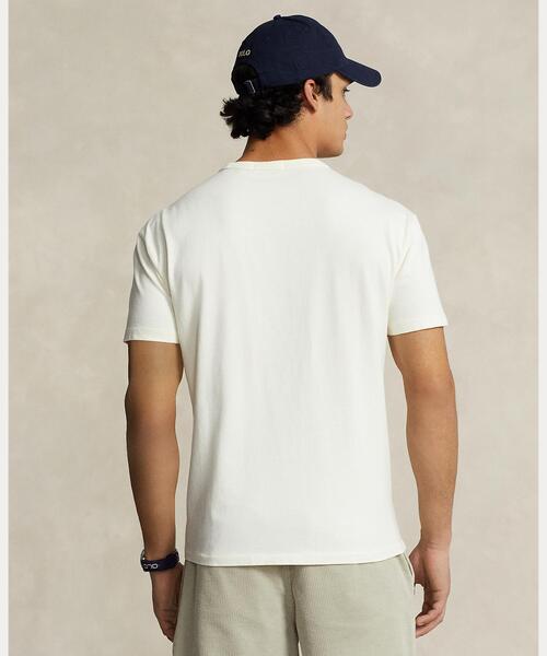 POLO RALPH LAUREN(ポロ ラルフ ローレン)の「クラシック フィット Big Pony ジャージー Tシャツ(Tシャツ/カットソー・メンズ・ナチュラル・XXL/XS/XL/L/M/S)」の4枚目の写真