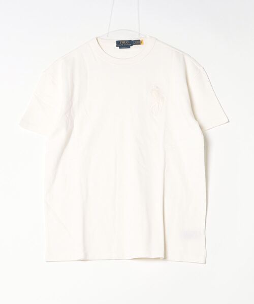 POLO RALPH LAUREN(ポロ ラルフ ローレン)の「クラシック フィット Big Pony ジャージー Tシャツ(Tシャツ/カットソー・メンズ・ナチュラル・XXL/XS/XL/L/M/S)」の6枚目の写真