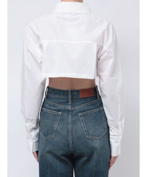 EVRIS（エヴリス）の「ポケットショートシャツ（シャツ/ブラウス・レディース・その他1/ホワイト/ブルー・FREE）」の16枚目の写真