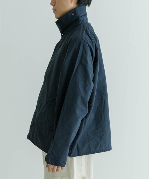 Barbour バブアー　ナイロンジャケット　ネイビー Ashby / アシュビー】ナイロン ブルゾン｜ノンワックス