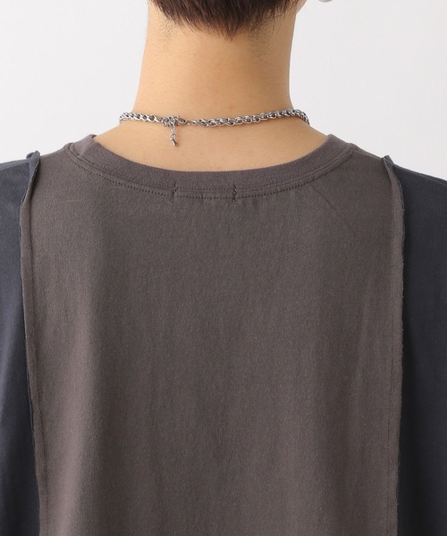 LEPSIM（レプシィム）の「リメイク風ワイドT　115178（Tシャツ/カットソー・レディース・ブラック/杢グレー/ブルー・FREE）」の14枚目の写真