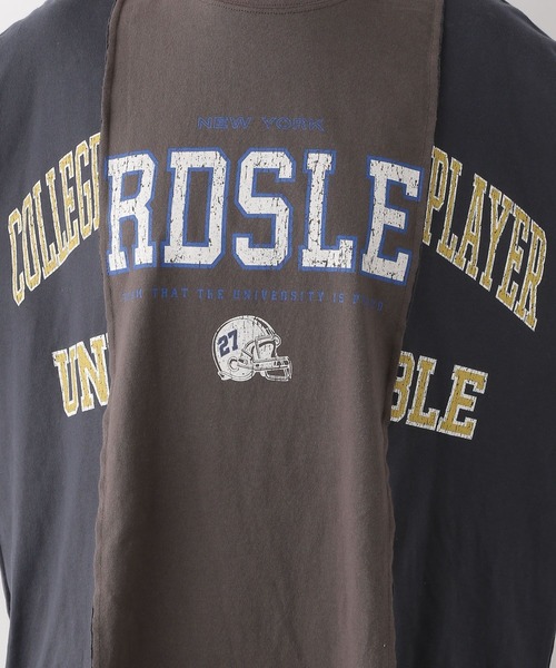 LEPSIM（レプシィム）の「リメイク風ワイドT　115178（Tシャツ/カットソー・レディース・ブラック/杢グレー/ブルー・FREE）」の15枚目の写真