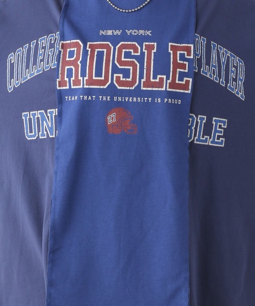 LEPSIM（レプシィム）の「リメイク風ワイドT　115178（Tシャツ/カットソー・レディース・ブラック/杢グレー/ブルー・FREE）」の9枚目の写真