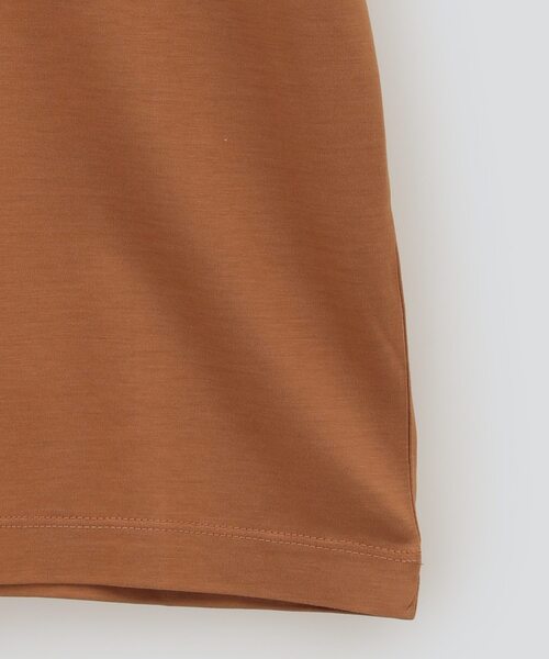 CONVERSE TOKYO(コンバーストウキョウ)の「EMBROIDERY ONEPOINT TEE(Tシャツ/カットソー・レディース・ブラック/ホワイト/キャメル・FREE)」の15枚目の写真