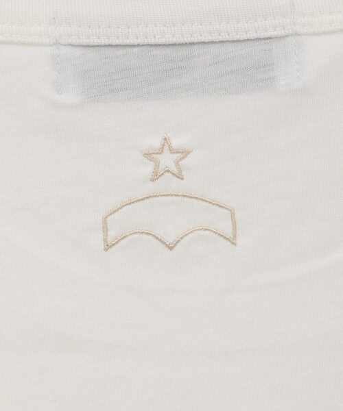 CONVERSE TOKYO(コンバーストウキョウ)の「EMBROIDERY ONEPOINT TEE(Tシャツ/カットソー・レディース・ブラック/ホワイト/キャメル・FREE)」の5枚目の写真