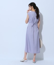 Mystrada（マイストラーダ）の「リネンライクタックワンピ（ワンピース