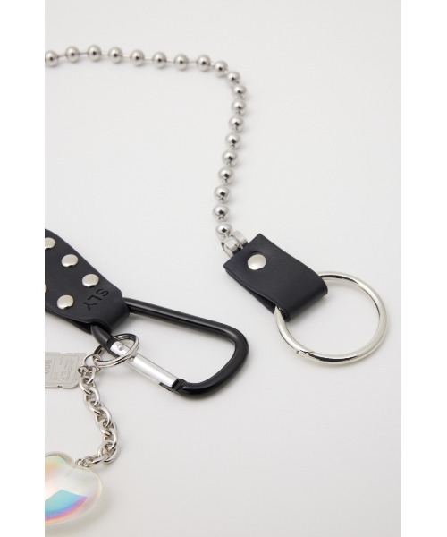 SLY（スライ）の「HEART CHARM CHAIN ハート チャーム チェーン