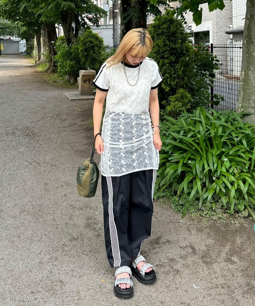 セール】INDIAフラワー刺繍チュールシアーワンピース