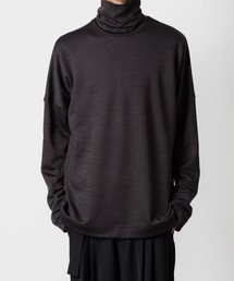 ATTACHMENT | WO/NY スムース オーバーサイズドハイネックL/S TEE / WO/NY SMOOTH OVERSIZED HIGHNECK L/S TEE(Tシャツ/カットソー)