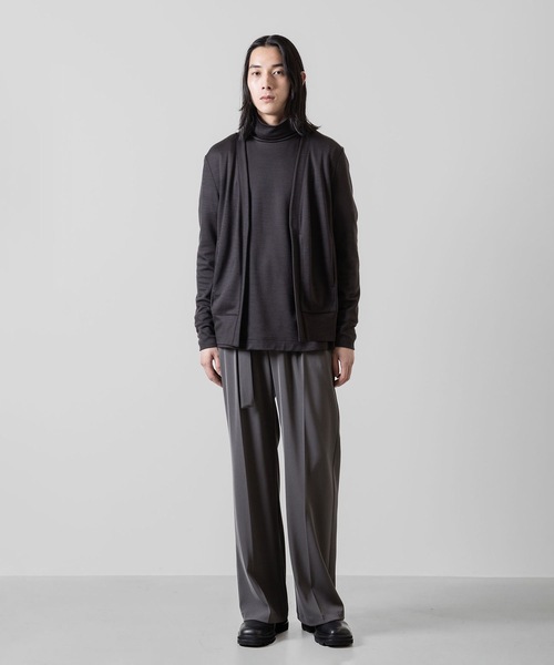 Noir Keininomiya ハイネック オーバーサイズブラウス Noir