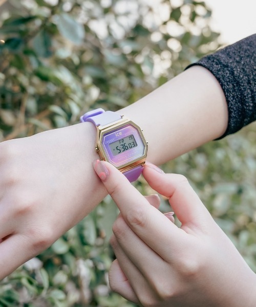 ◆ICE-WATCH◆アイスウォッチ Ice Digit ライラックサンセット ICE digit - ライラックサンセット - スモール | アイスウォッチ