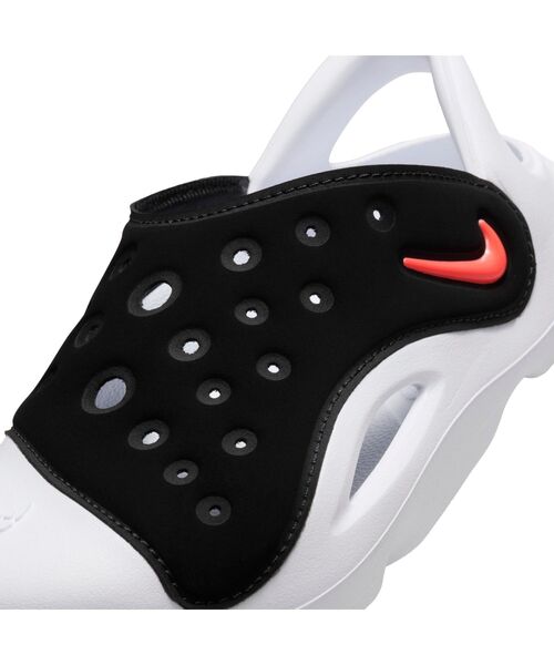 NIKE(ナイキ)の「ナイキ アクア スウッシュ リトルキッズサンダル / Nike Aqua Swoosh Little Kids' Sandals(サンダル・キッズ・ブラック/ピンク/ブラック系その他2・19/18/17)」の14枚目の写真