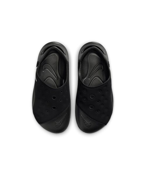 NIKE(ナイキ)の「ナイキ アクア スウッシュ リトルキッズサンダル / Nike Aqua Swoosh Little Kids' Sandals(サンダル・キッズ・ブラック/ピンク/ブラック系その他2・19/18/17)」の6枚目の写真