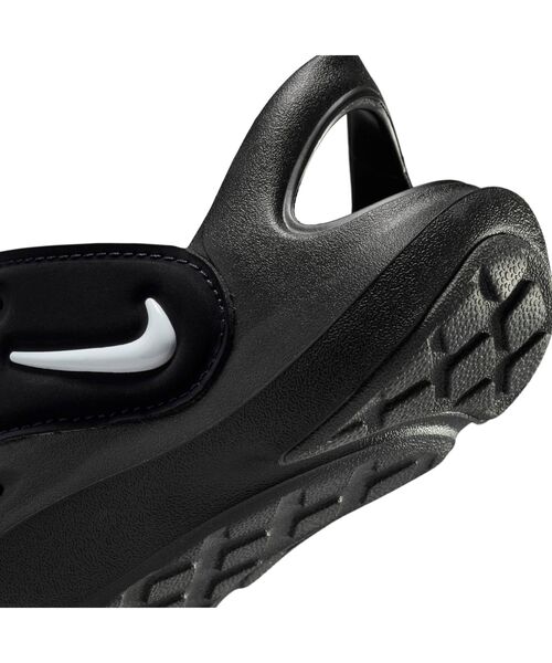 NIKE(ナイキ)の「ナイキ アクア スウッシュ リトルキッズサンダル / Nike Aqua Swoosh Little Kids' Sandals(サンダル・キッズ・ブラック/ピンク/ブラック系その他2・19/18/17)」の10枚目の写真