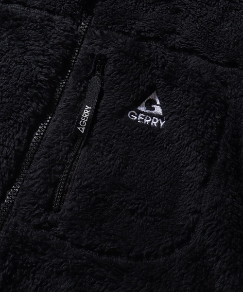 GERRY（ジェリー）の「【GERRY/ジェリー】ワンポイント刺繍ロゴ ジップアップ フーデットジャケット（ブルゾン・メンズ・アイボリー/ブラック/グレー・L/M/LL）」の13枚目の写真