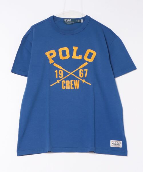 RATTLE TRAP（ラトルトラップ）の「POLO RALPH LAUREN　SHORT SLEEVE SEAZON T-SHIRTS(Classic fit)（Tシャツ/カットソー・メンズ・グレー/ブルー・M/L）」の2枚目の写真