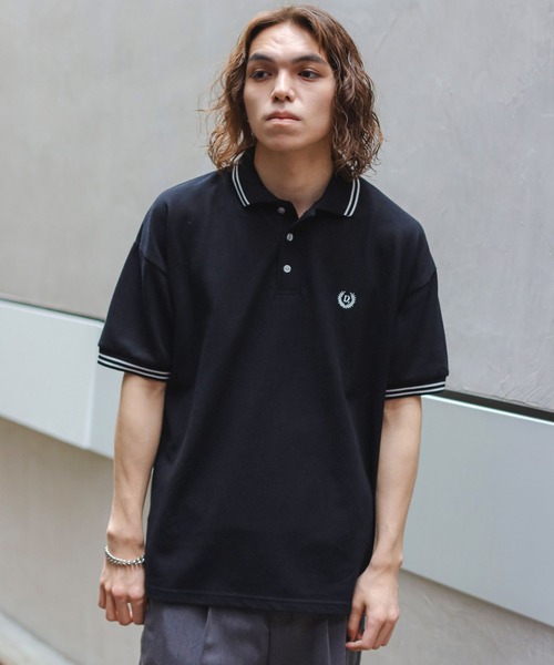 SPINNS（スピンズ）の「【6色展開】ワンポイント半袖ポロシャツ/D