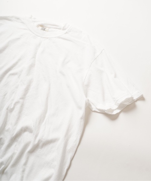 comfort colors(コンフォートカラーズ)の「【COMFORT COLORS/コンフォートカラーズ】6.1オンス ガーメントダイTシャツ(1717) ヘビーウェイト(Tシャツ/カットソー・メンズ・ホワイト/スミクロ・MEDIUM/LARGE/X-LARGE)」の4枚目の写真
