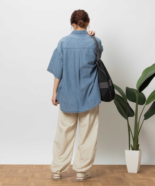 BACK NUMBER（バックナンバー）の「【BACK NUMBER】パラシュートパンツ（カーゴパンツ・レディース・オフホワイト・M）」の6枚目の写真