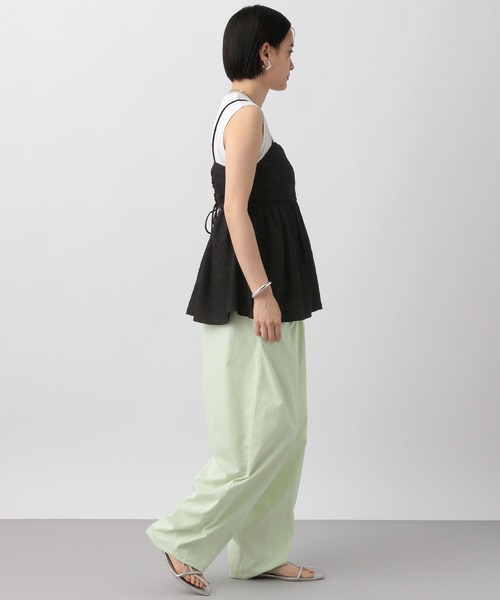 A part by（アパートバイ）の「イージーコクーンパンツ（その他パンツ・レディース・ブラック/オフホワイト/キャメル/ライトグリーン・FREE/SMALL）」の21枚目の写真