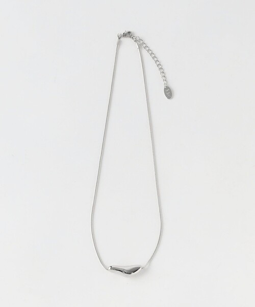 BEAUTY&YOUTH UNITED ARROWS(ビューティーアンドユースユナイテッドアローズ)の「メタル ライン ネックレス(ネックレス・レディース・シルバー/ゴールド・FREE)」の4枚目の写真
