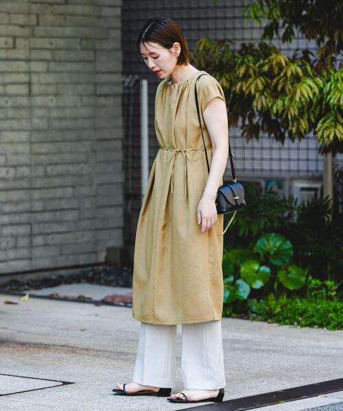 イエナ 二重織りシャルムハーフコート 38 二重織シャルム オーバー