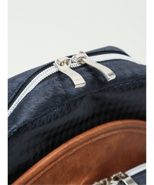 m.f.エディトリアル メンズ 千鳥柄配色 ボディバッグ（ボディバッグ/ウエストポーチ）｜m.f.editorial（エムエフエディトリアル）