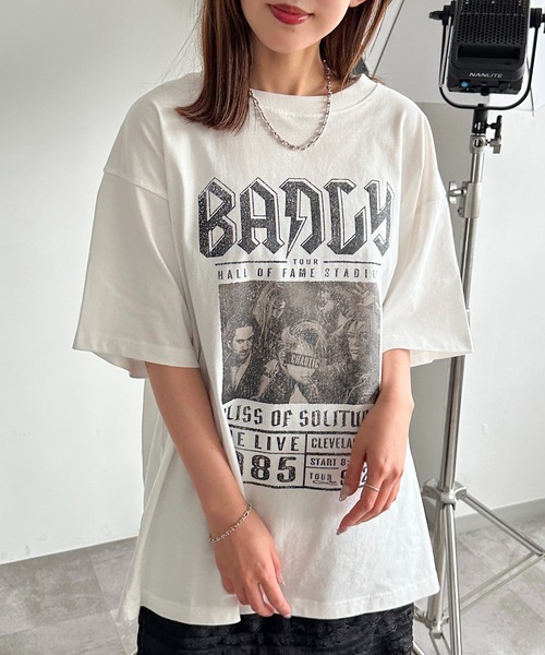 apres jour mignon(アプレジュールミニョン)の「アソートピグメントBIGロックT2【ZOZOTOWN限定アイテム】(Tシャツ/カットソー・レディース・ホワイト系その他3/ピンク/ホワイト系その他/オフホワイト/ブラック系その他/ブラック/ブラック系その他2/ホワイト系その他2・X-LARGE/フリー)」の10枚目の写真
