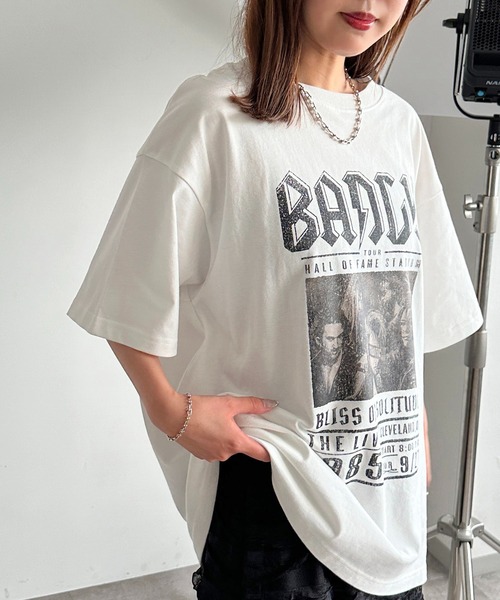 apres jour mignon(アプレジュールミニョン)の「アソートピグメントBIGロックT2【ZOZOTOWN限定アイテム】(Tシャツ/カットソー・レディース・ホワイト系その他3/ピンク/ホワイト系その他/オフホワイト/ブラック系その他/ブラック/ブラック系その他2/ホワイト系その他2・X-LARGE/フリー)」の11枚目の写真