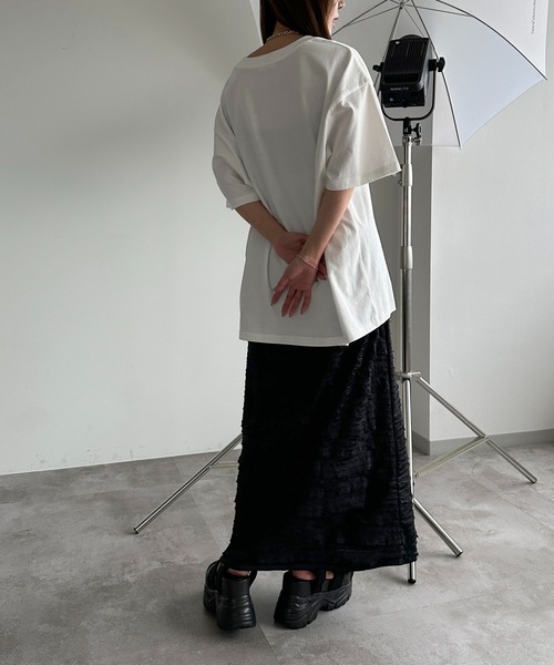 apres jour mignon(アプレジュールミニョン)の「アソートピグメントBIGロックT2【ZOZOTOWN限定アイテム】(Tシャツ/カットソー・レディース・ホワイト系その他3/ピンク/ホワイト系その他/オフホワイト/ブラック系その他/ブラック/ブラック系その他2/ホワイト系その他2・X-LARGE/フリー)」の15枚目の写真